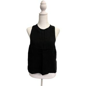 Black Sleeveless Women's Top